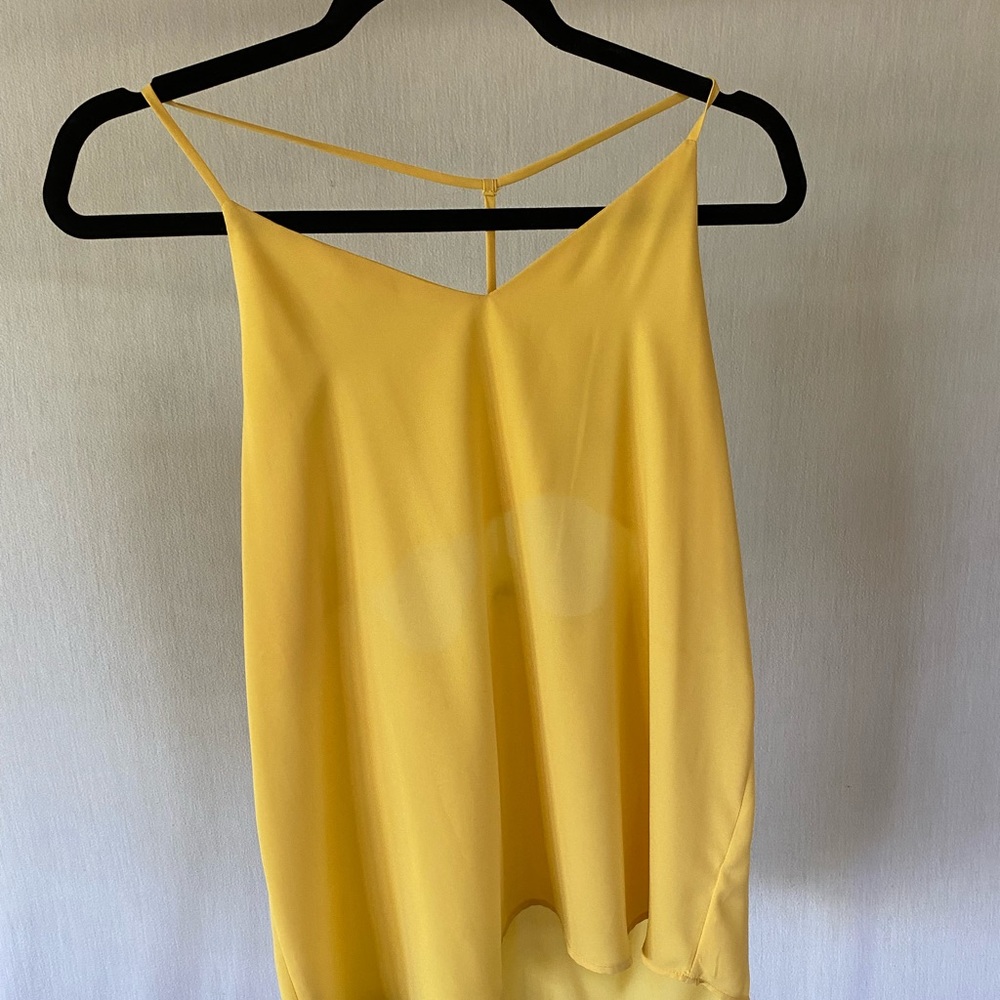 Yellow blouse